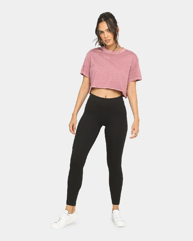 EN ES Women's Leggings Black Comfortable Plus Size Leggings