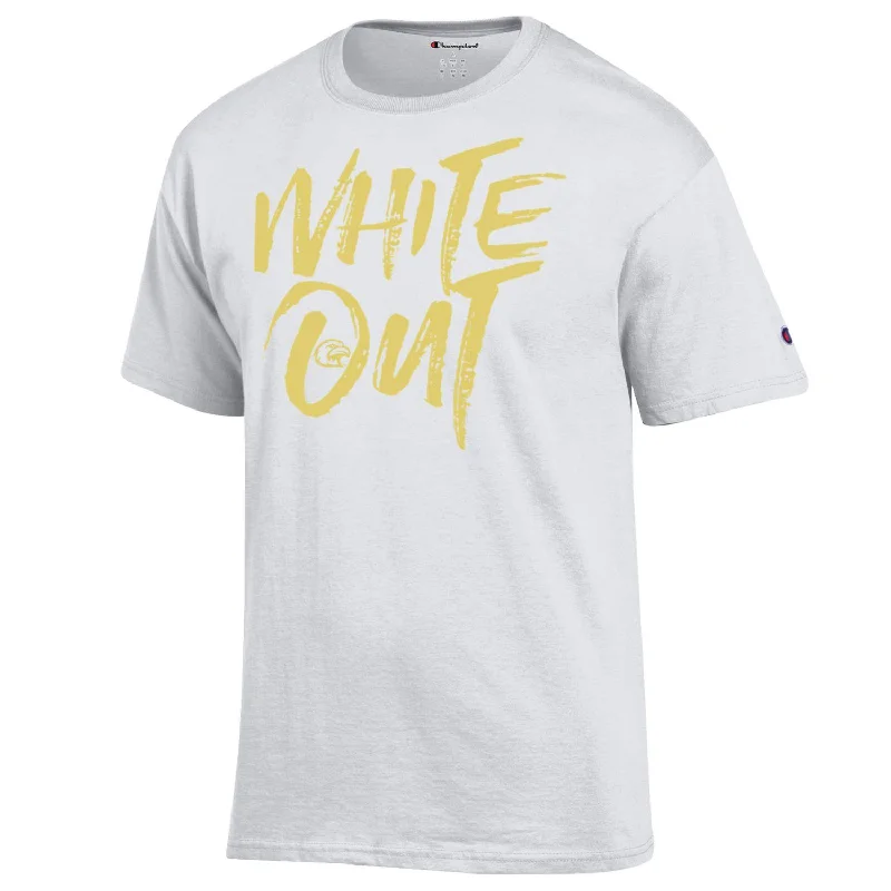 Liberty North Eagles WHITE OUT T-Shirt - Champion Terry Blend Velvet Blend Canvas Blend Liberty North Eagles WHITE OUT T-Shirt - Champion Terry Blend Velvet Blend Canvas Blend