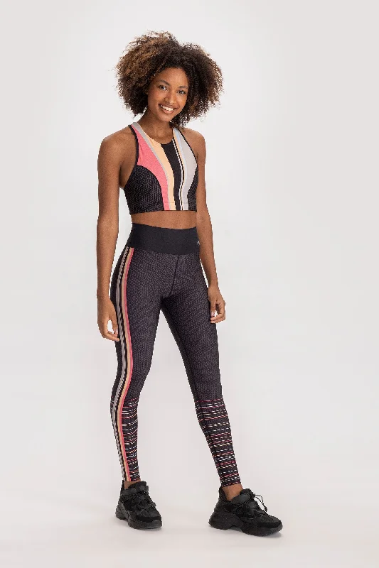 Neo Strippy Legging Stylish Side-Stripe Leggings