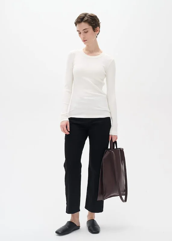 Dagna Long Sleeve T-Shirt Hooded Caped Shawl Collar
