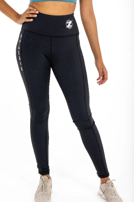 ZD Female Lifestyle Leggings Casual Black Leggings