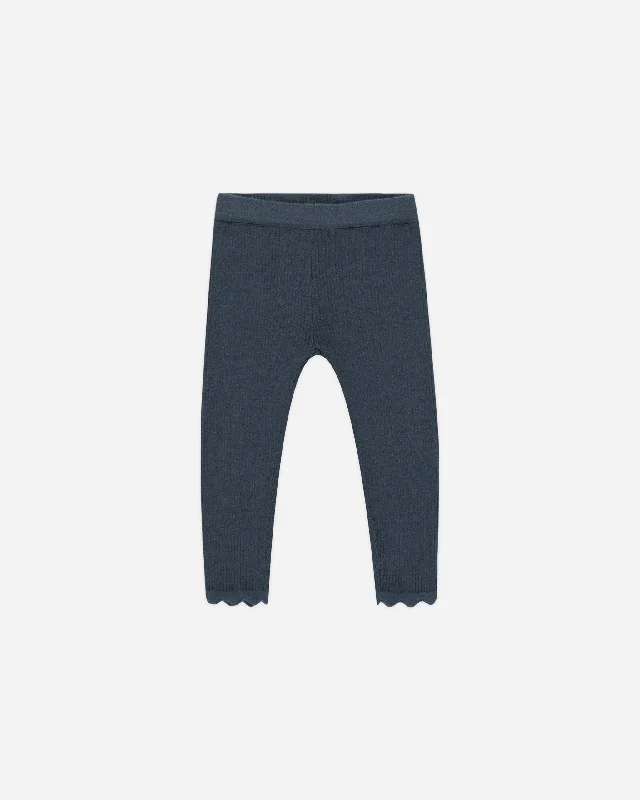 Legging || Indigo Elegant Embellished Leggings