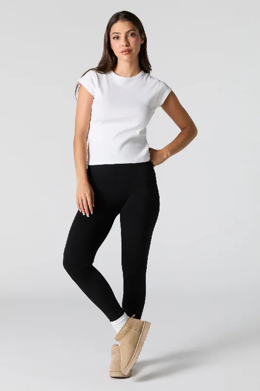 Seamless High Rise Legging Trendy Cut-Out Activewear Leggings
