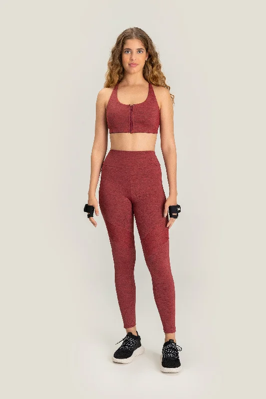 Groove Leggings Fashionable Solid Color Tights