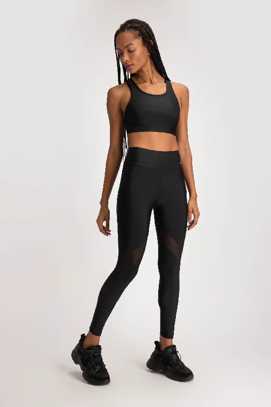 Step Pro Leggings Elegant Sheer Leggings