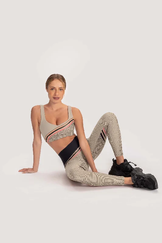 Strippy Legging Fashionable Quick-Dry Yoga Pants