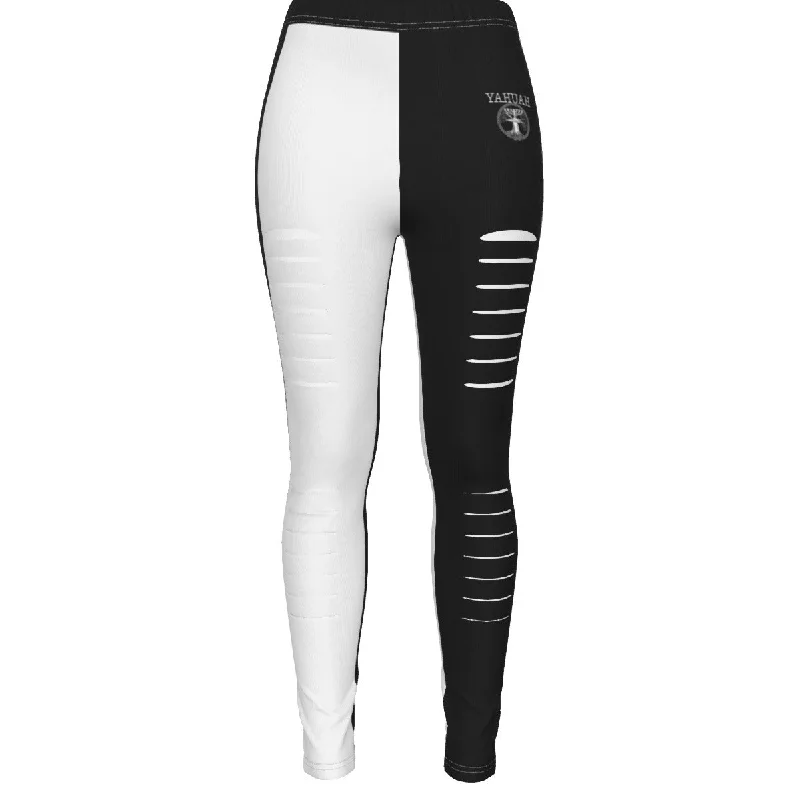Yahuah-Tree of Life 02-06 Yin Yang Designer Ripped Leggings Stylish Ultra Stretch Leggings Yahuah-Tree of Life 02-06 Yin Yang Designer Ripped Leggings Stylish Ultra Stretch Leggings