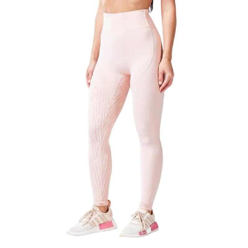 Code Asymmetric Graphic Leggings Fashionable High-Rise Workout Leggings