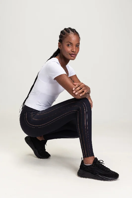Palm Sea Leggings Cozy Fashion Leggings