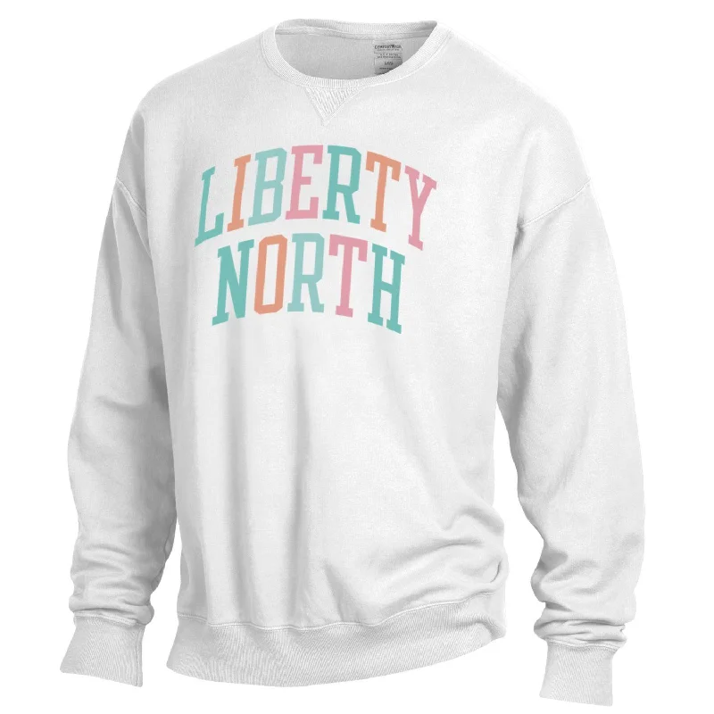 Liberty North Eagles RETRO Long Sleeve T-Shirt - Gear Anti-Shrink Durable Soft