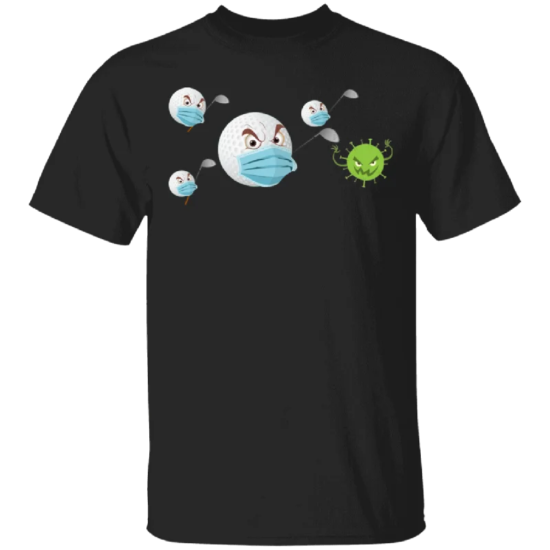Funny Golf Balls Holding Clubs Shirt Matching Golf Lover Player Fans Social Distancing Gifts T-Shirt Solid Print Embellished Funny Golf Balls Holding Clubs Shirt Matching Golf Lover Player Fans Social Distancing Gifts T-Shirt Solid Print Embellished