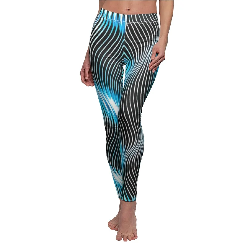 TRP Twisted Patterns 04: Weaved Metal Waves 01-02 Designer Mid Rise Leggings Comfortable Slip-On Compression Leggings TRP Twisted Patterns 04: Weaved Metal Waves 01-02 Designer Mid Rise Leggings Comfortable Slip-On Compression Leggings