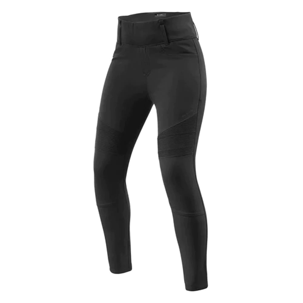 Rev-It - Ladies Ellison Black Short Legging Cozy Reflective Detail Leggings