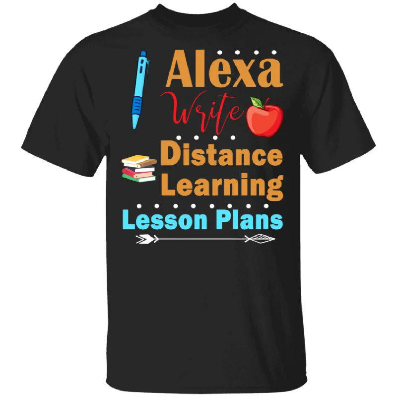 Alexa Write Distance Learning Lesson Plans Cute Books Pen Apple Shirt Matching Student Teacher Gifts T-Shirt Satin Fabric Silk Fabric Chiffon Fabric Alexa Write Distance Learning Lesson Plans Cute Books Pen Apple Shirt Matching Student Teacher Gifts T-Shirt Satin Fabric Silk Fabric Chiffon Fabric