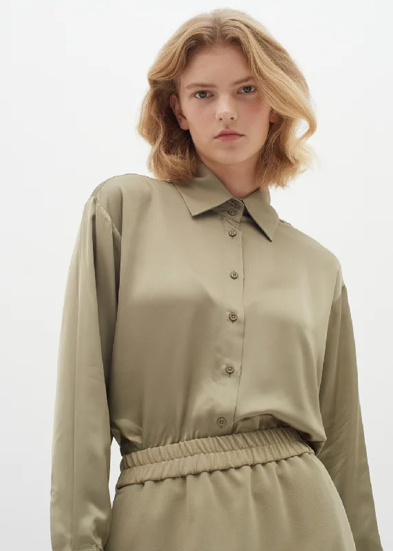 Pauline Shirt Chenille Blend Fleece Blend Nylon Blend
