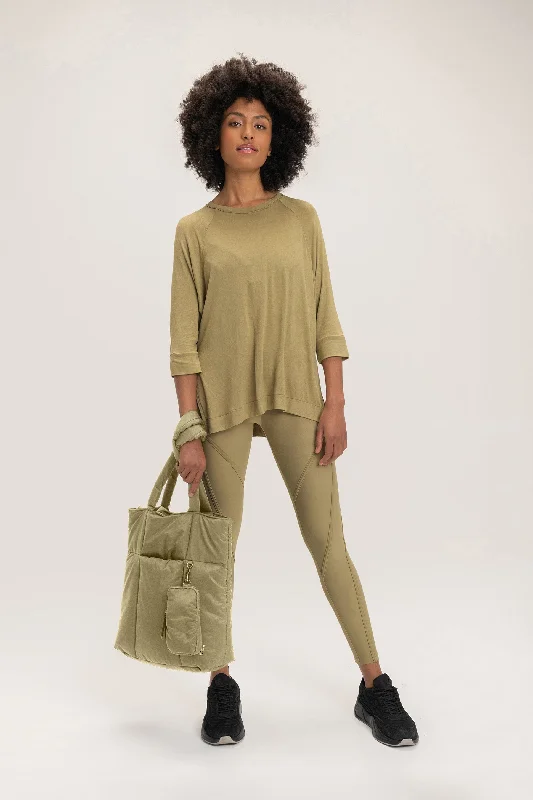 Neoprene Leggings Fashionable High-Rise Leggings