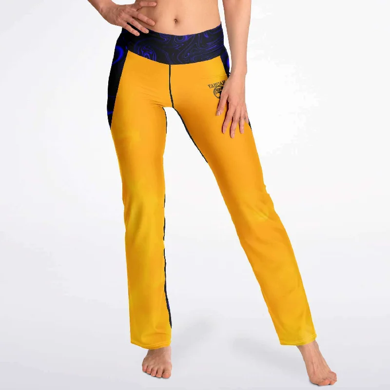 Yahuah-Tree of Life 02-02 Elect Designer Flare Leggings Fashionable Quick-Dry Yoga Pants Yahuah-Tree of Life 02-02 Elect Designer Flare Leggings Fashionable Quick-Dry Yoga Pants