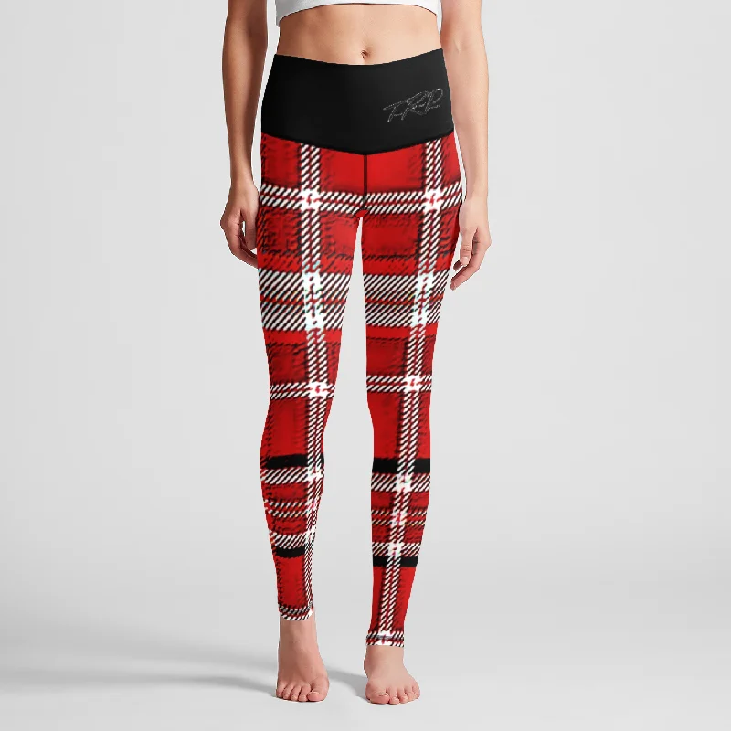 TRP Twisted Patterns 06: Digital Plaid 01-03A Designer High Waist Leggings Stylish Colorful Activewear Leggings TRP Twisted Patterns 06: Digital Plaid 01-03A Designer High Waist Leggings Stylish Colorful Activewear Leggings