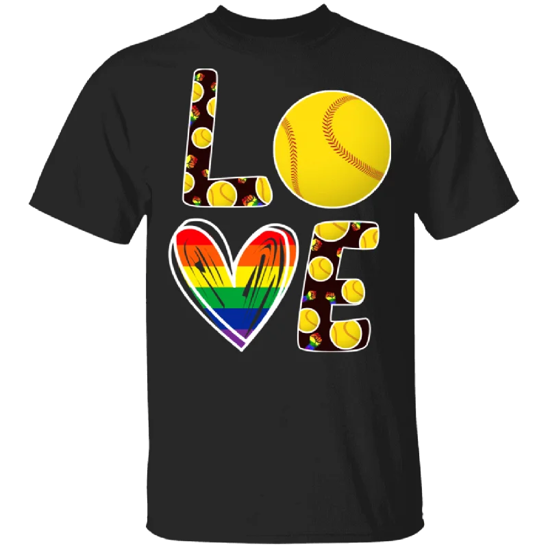 Cute Love LGBT Softball Shirt Matching Proud LGBT Support Gay Lesbian Softball Lover Player Gifts T-Shirt Spandex Blend Rayon Blend Denim Blend Cute Love LGBT Softball Shirt Matching Proud LGBT Support Gay Lesbian Softball Lover Player Gifts T-Shirt Spandex Blend Rayon Blend Denim Blend