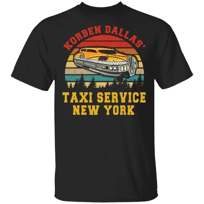 Vintage Retro Korben Dallas' Taxi Service New York Funny Taxi Car Shirt Matching Taxi Cab Driver American Gifts T-Shirt V-Neck T-Shirt Long Sleeve Cotton Vintage Retro Korben Dallas' Taxi Service New York Funny Taxi Car Shirt Matching Taxi Cab Driver American Gifts T-Shirt V-Neck T-Shirt Long Sleeve Cotton