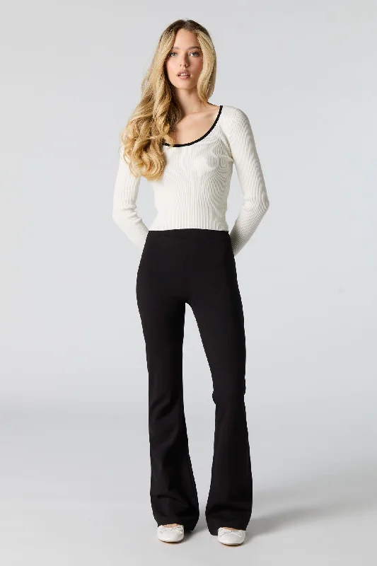 Flare Legging Stylish Printed Sport Leggings