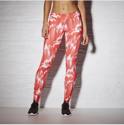 Reebok Leggings For Women Stylish Camo Print Leggings