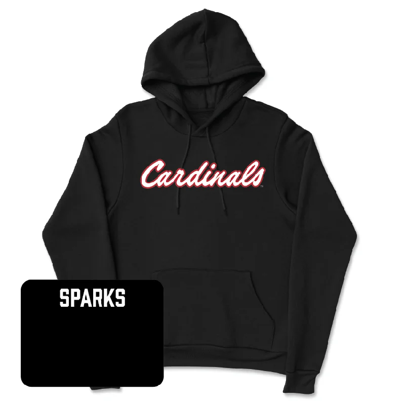 Ladybirds Black Script Hoodie - Madi Sparks Graphic Hoodie Design Print