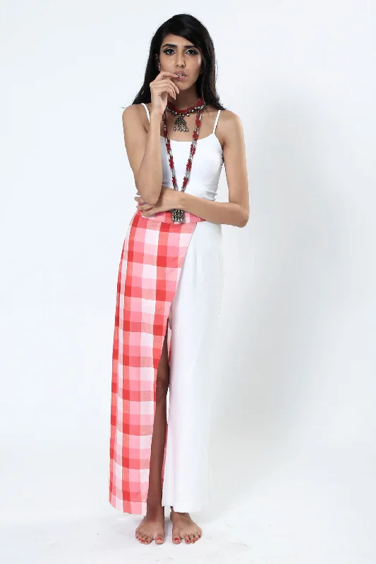 South Cotton One Legged Pants High-Waist Jogger Pants