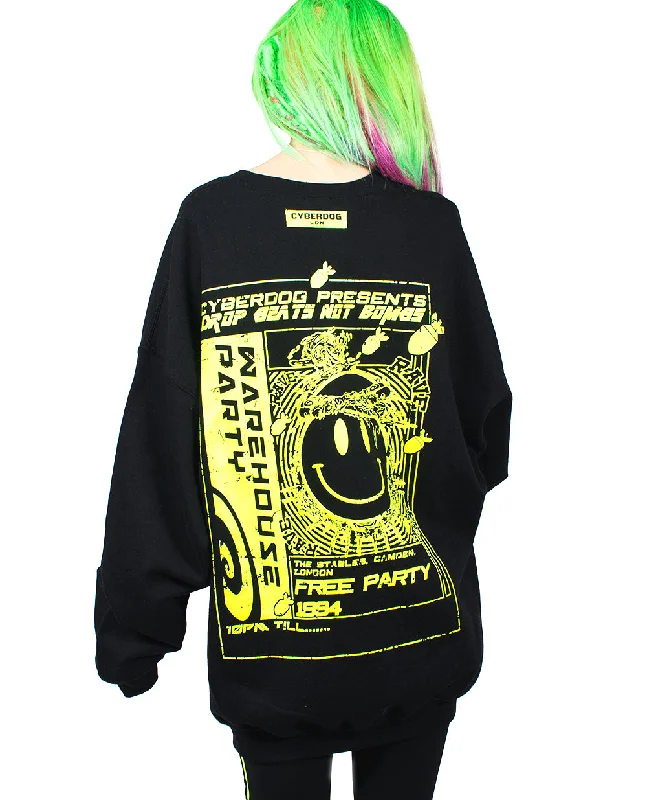 OVERSIZE SWEATSHIRT WAREHOUSE PARTY Hoodie Sweatshirt Pullover