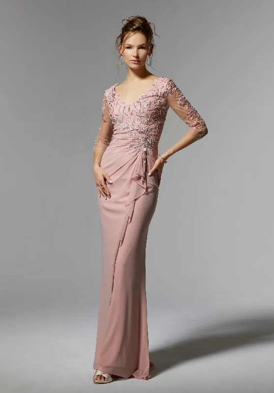 MGNY - 72909 - Cheron's Bridal, Mother/Party Dress Bodycon Fitted Nightout