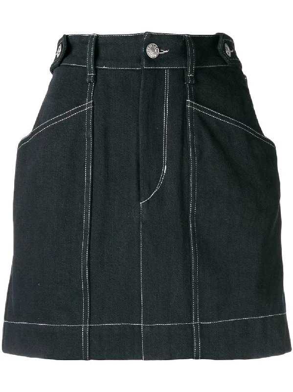 Gayle denim mini skirt corduroy skirt cozy