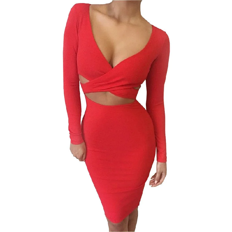 Blue Black White Long Sleeve Elastic Cotton Warm Winter Elegant Party Dresses Sexy Midi Pencil Club Bandage Bodycon Dress Chiffon Maxi Beach Blue Black White Long Sleeve Elastic Cotton Warm Winter Elegant Party Dresses Sexy Midi Pencil Club Bandage Bodycon Dress Chiffon Maxi Beach