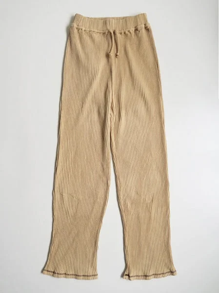 SALE 40%OFF ! <br/>【Baserange/ベースレンジ】DOUGLAS PANTS RIB FLEECE Classic Pleated Pants