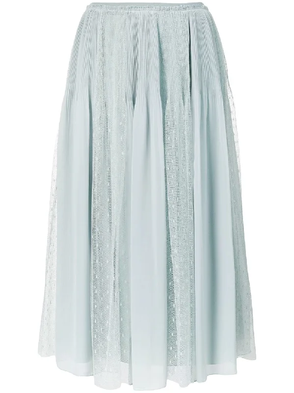 polka dot panel skirt linen skirt relaxed