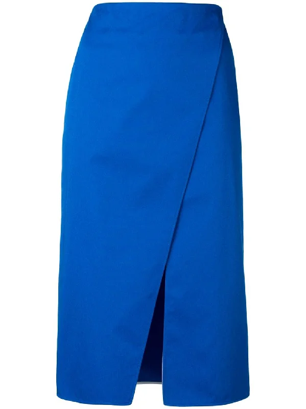 knee length skirt a-line skirt cut
