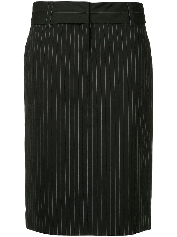 straight pinstripe skirt athletic skirt fit