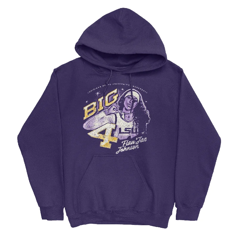 EXCLUSIVE DROP: Flau'jae Johnson - Big 4 Drop Hoodie Hoodie with Turtle Neck Cozy Winter EXCLUSIVE DROP: Flau'jae Johnson - Big 4 Drop Hoodie Hoodie with Turtle Neck Cozy Winter