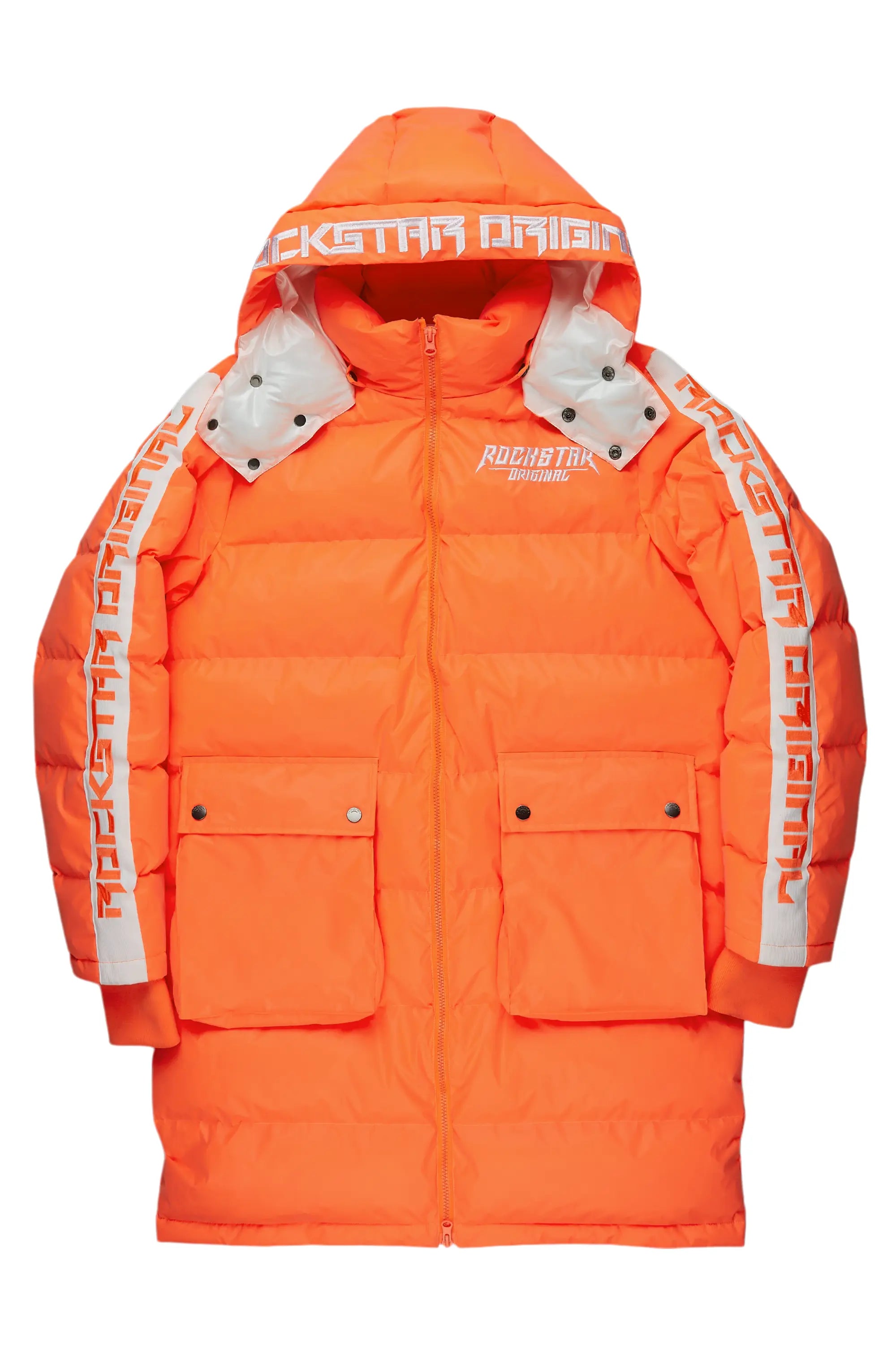 Nikita 2.0 Reflective Orange Puffer Jacket Denim Jacket Leather Jacket Suede Jacket Nikita 2.0 Reflective Orange Puffer Jacket Denim Jacket Leather Jacket Suede Jacket