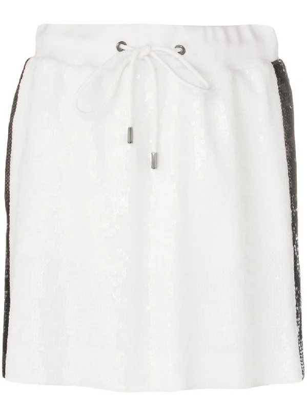 sequin mini skirt wool skirt warm
