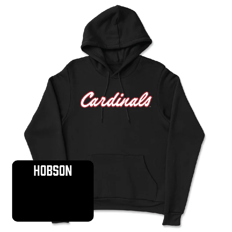 Ladybirds Black Script Hoodie - Isabella Hobson Hoodie Sweatshirt Pullover