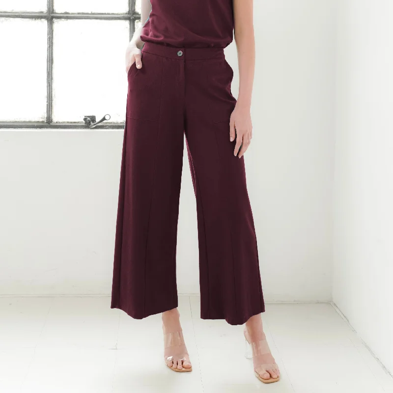 Marlon Wide Leg Pants Comfortable Denim Trousers