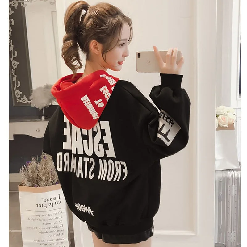 Fashionable Sportswear Women's Sweatshirt Hoodie Crop Top Short Trendy