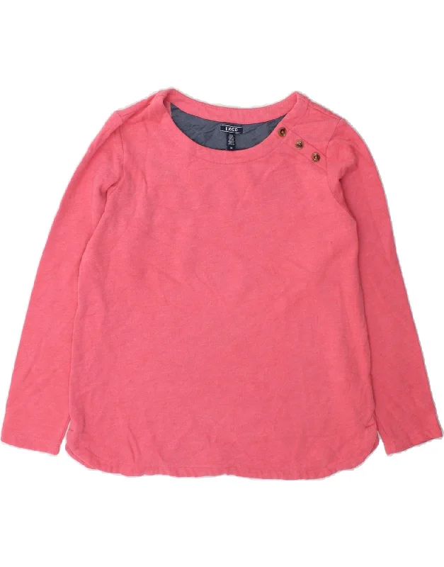 IZOD Womens Sweatshirt Jumper UK 16 Large Pink Cotton Hoodie with Tie-Dye Psychedelic Retro IZOD Womens Sweatshirt Jumper UK 16 Large Pink Cotton Hoodie with Tie-Dye Psychedelic Retro