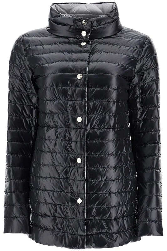 Reversible A-shape Down Jacket Black And Gray - Black Anorak Shell Jacket Lightweight Jacket Reversible A-shape Down Jacket Black And Gray - Black Anorak Shell Jacket Lightweight Jacket