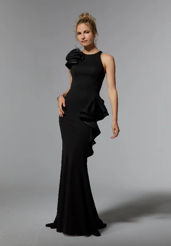 MGNY - 72921 - Cheron's Bridal, Mother/Party Dress Square Neckline Feminine