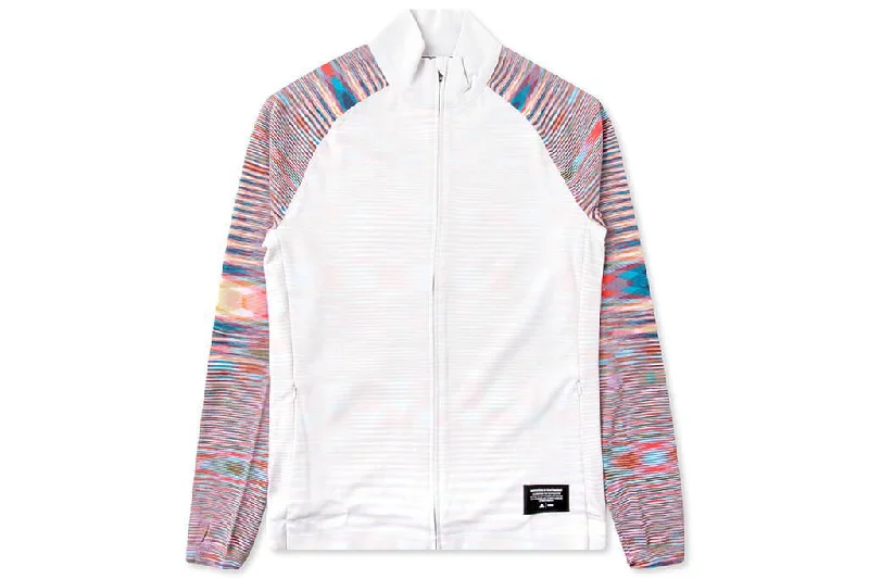 Adidas Originals x Missoni Women's Phx Jacket - Multicolor Faux Fur Fabric Real Fur Fabric Shearling Fabric
