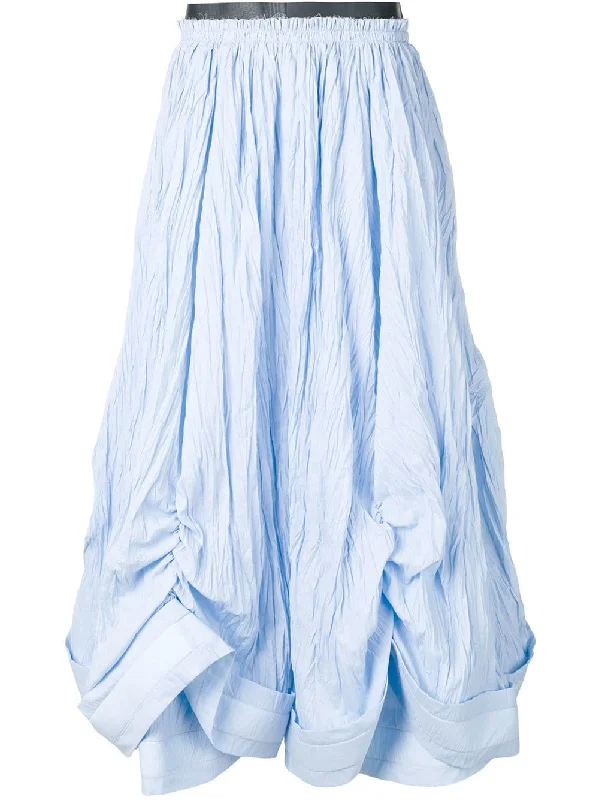belted crinkle full skirt belted skirt waist