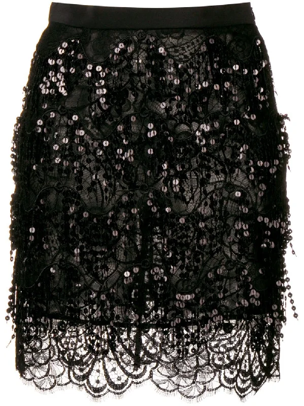 sequin high-waisted skirt velvet skirt plush