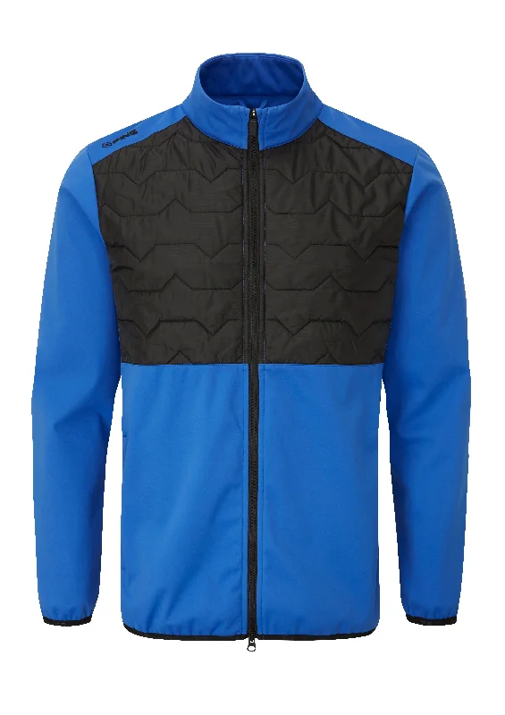 'Norse' S2 Zoned Hybrid Golf Jacket - MEN One-Shoulder Jacket Off-the-Shoulder Jacket Asymmetrical Jacket