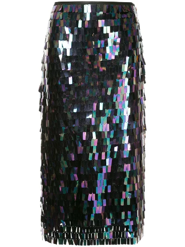 Black Pearl skirt denim skirt trendy